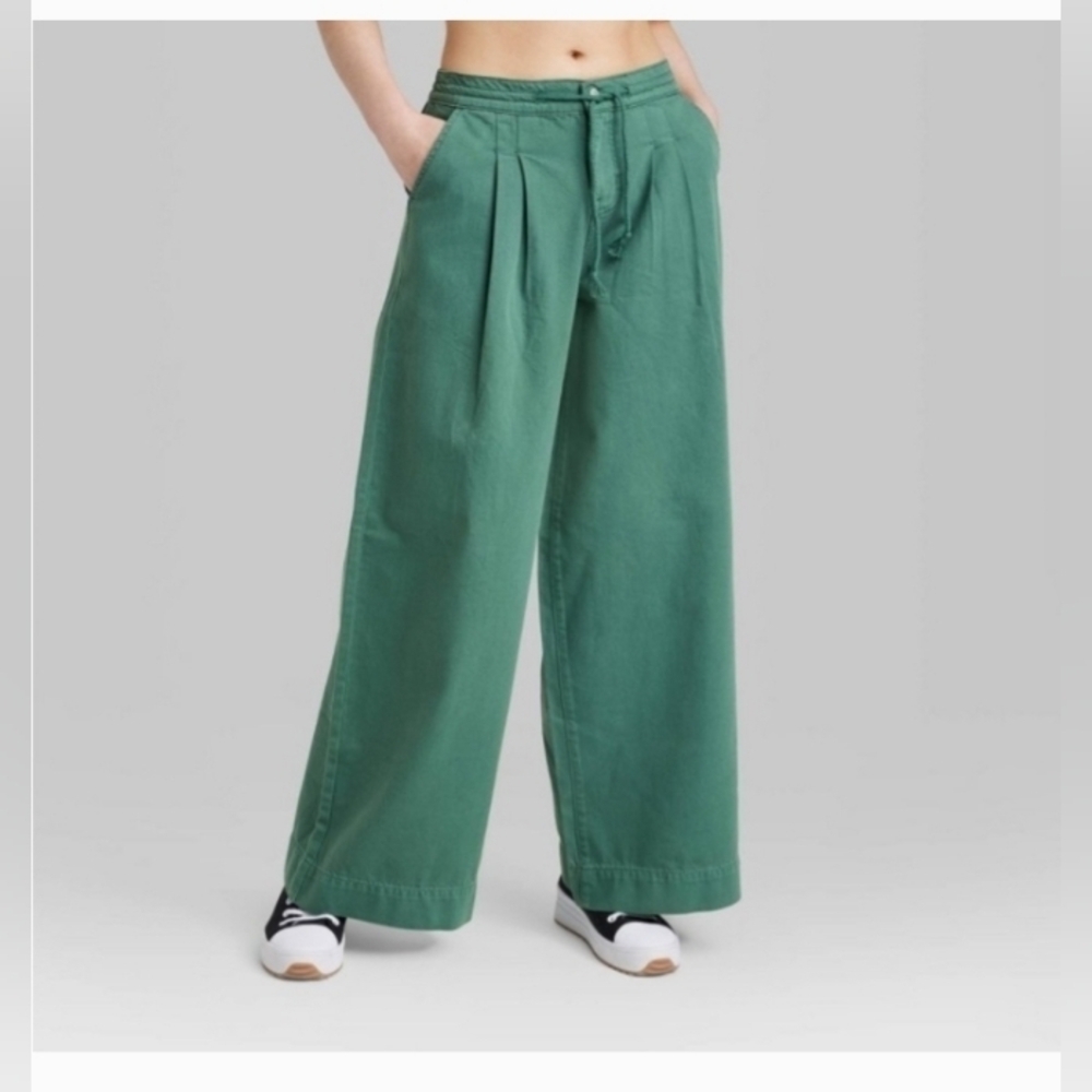 wild fable Green Wide Leg Pants